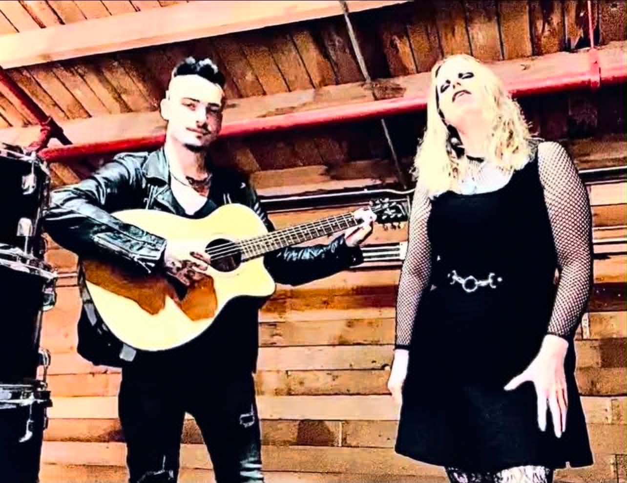 Debbi Lisa and Beautiful Darkness performing